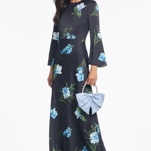 Embellished Alex Gown - Night Sky Blue Oculata